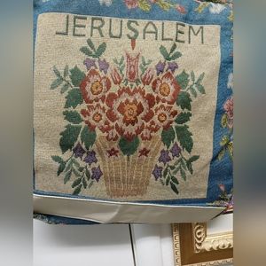 Cute embroidered Jerusalem bag